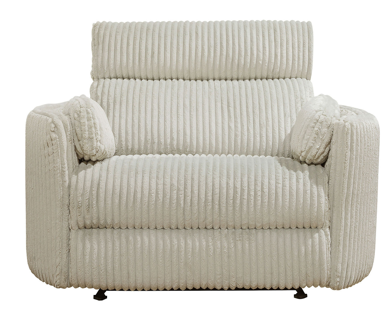 Radius XL Wide Power Glider Recliner Ivory (In stock - Fast shipping) - Radius XL Ivory Power Glider Recliner