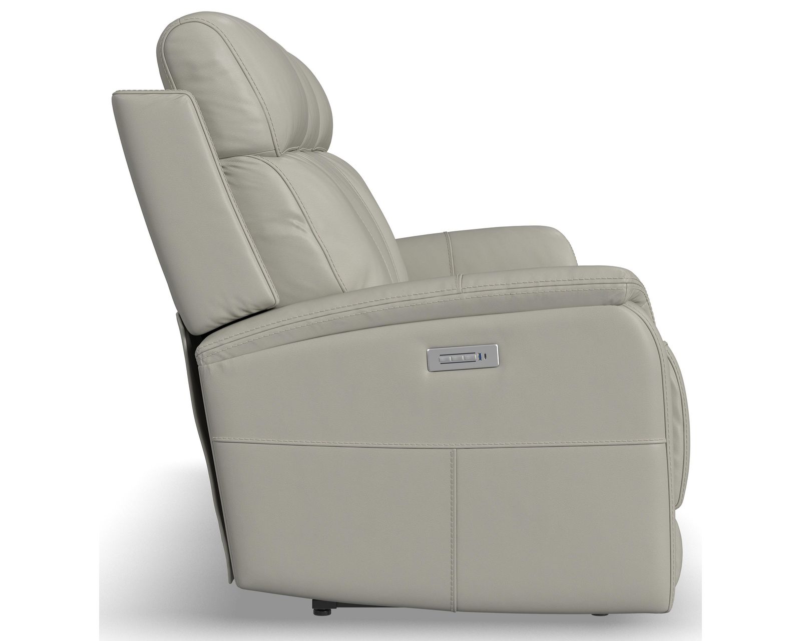 View 1524 Triple Reclining Sofa (050-01) +3 colors - In stock - Includes Power Headrest, Power Lumbar, Power Recline with Zero Gravity