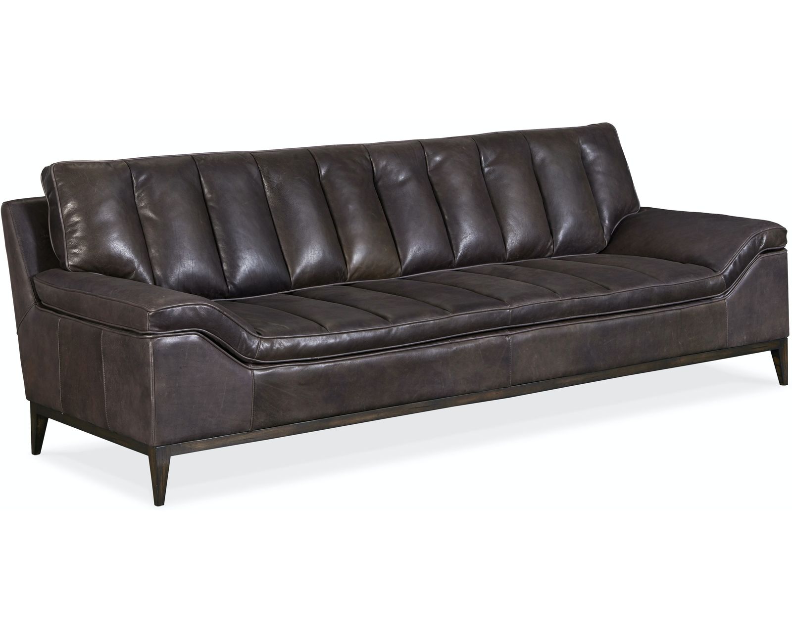 Kandor Leather Stationary Sofa (100") In stock - Kandor Leather Stationary 100" Sofa