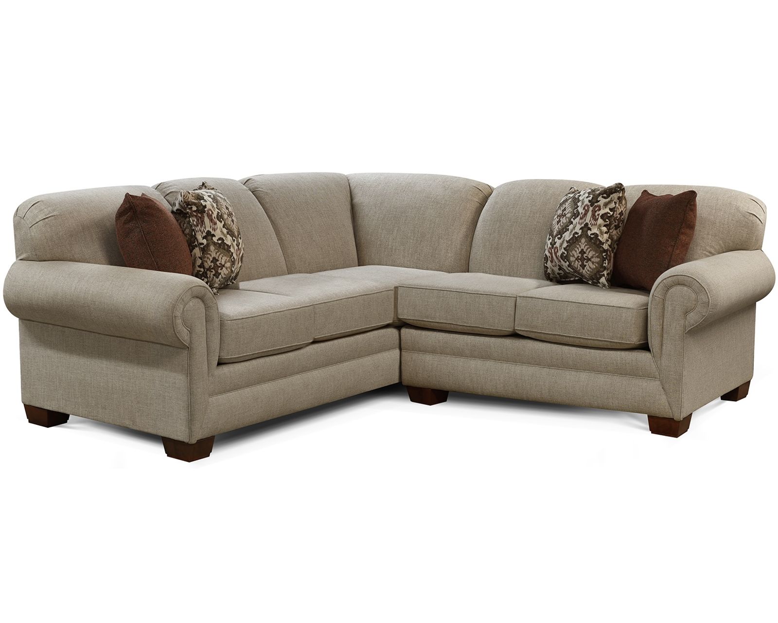 Monroe Stationary Sectional  (+101 Standard and Performance Fabrics)