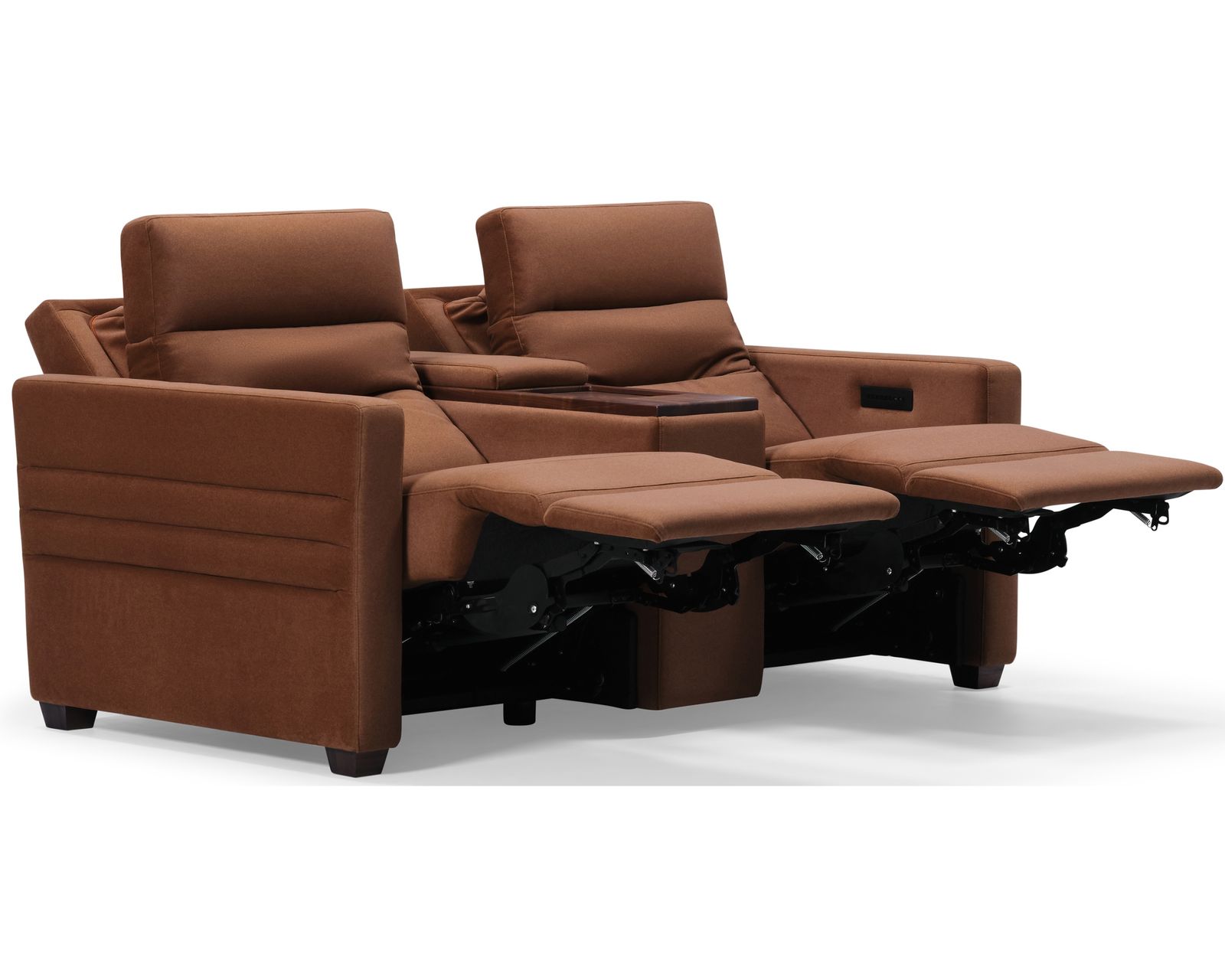 Reece 40109 Triple Power Reclining Sofa (81") +100 leathers - Includes Triple Power - Power Recline, Power Headrest and Power Adjustable Lumbar