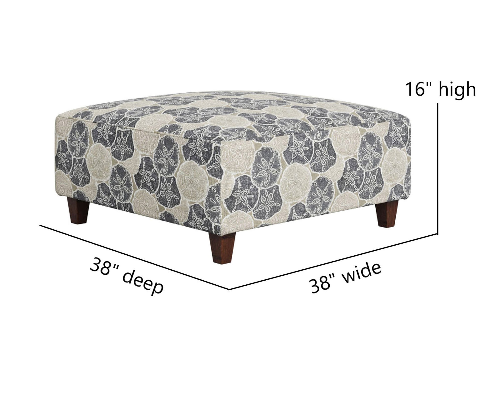 Max Pearl Queen Sleep Sofa 68-04-KP (includes pillows) performance fabric - Seashore Sand 38" Square Cocktail Ottoman - 109