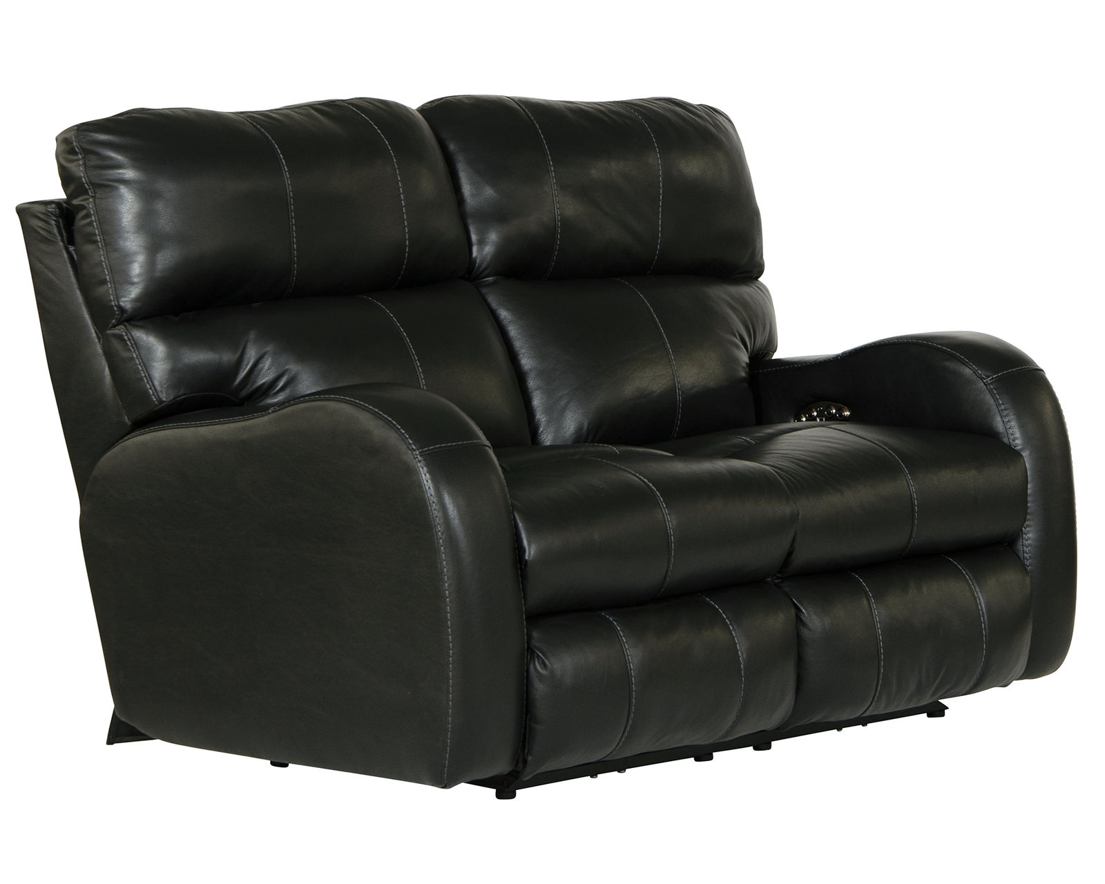 Angelo 83" Lay Flat Power Headrest Power Reclining Leather Sofa (two colors) - Your New Favorite Place to Relax.