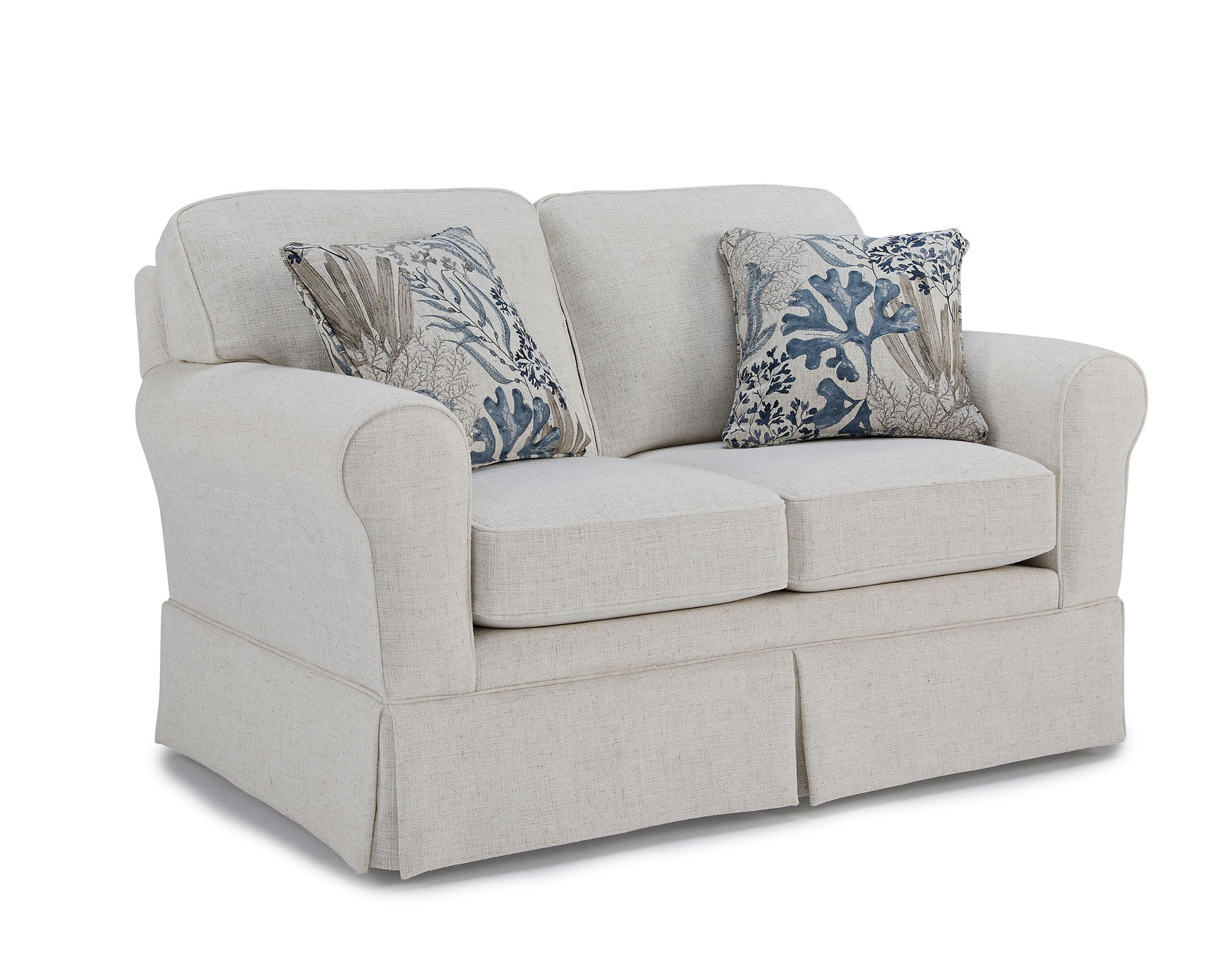 Susanna Stationary Sofa (+139 fabrics) 83" - Susanna 64" Loveseat