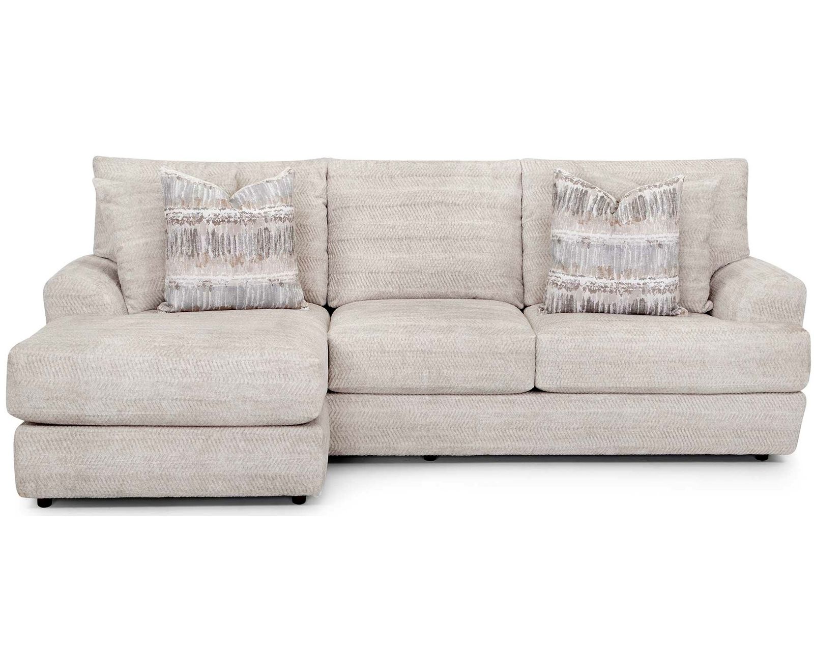 Nash 101" Sofa with Reversible Chaise (REVERSIBLE CHAISE — LOUNGE LEFT. LOUNGE RIGHT. CHANGE IT ANYTIME)