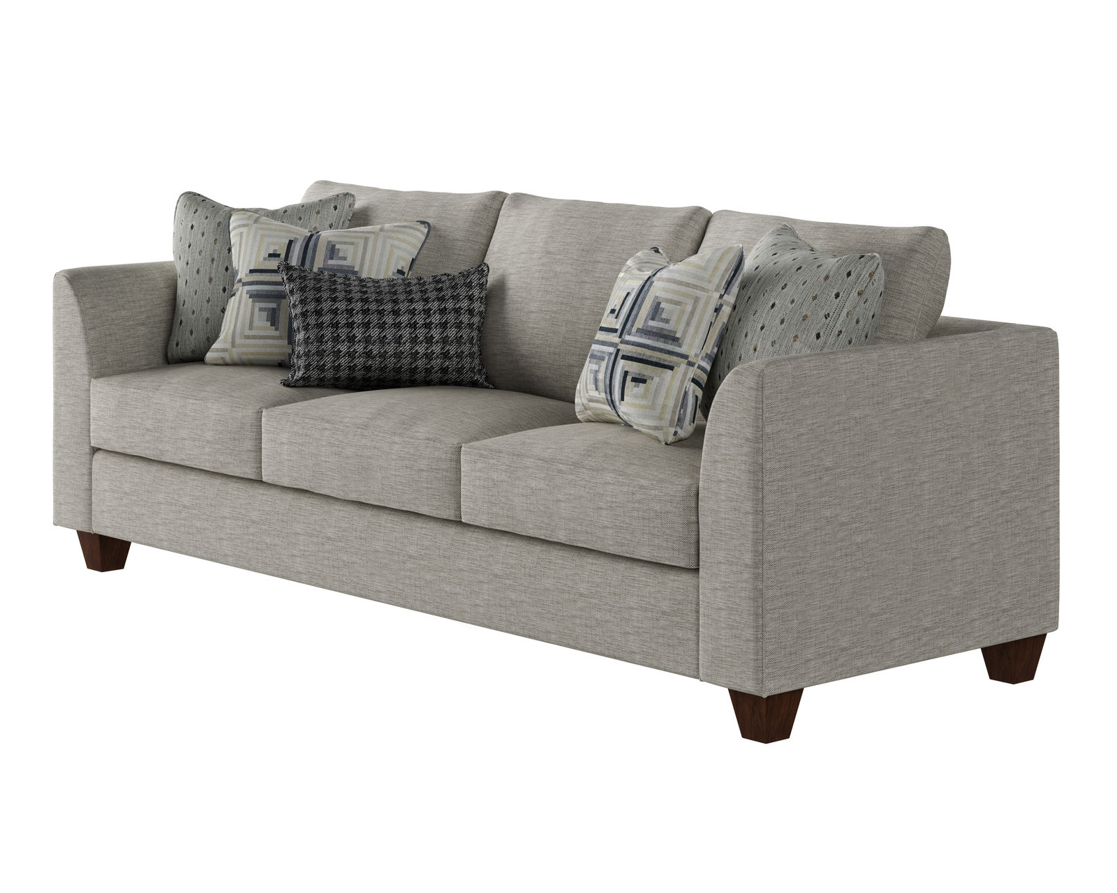 Palm Beach Iron 94" Sofa 28-00KP (includes pillows) - performance fabric - Palm Beach Iron 94" Sofa - 28-00KP