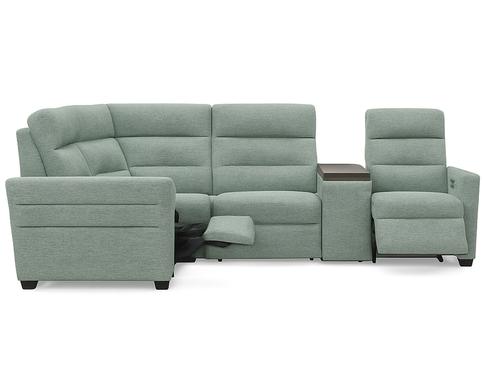 Reece 40109 Triple Power Reclining Sectional (+50 fabrics)