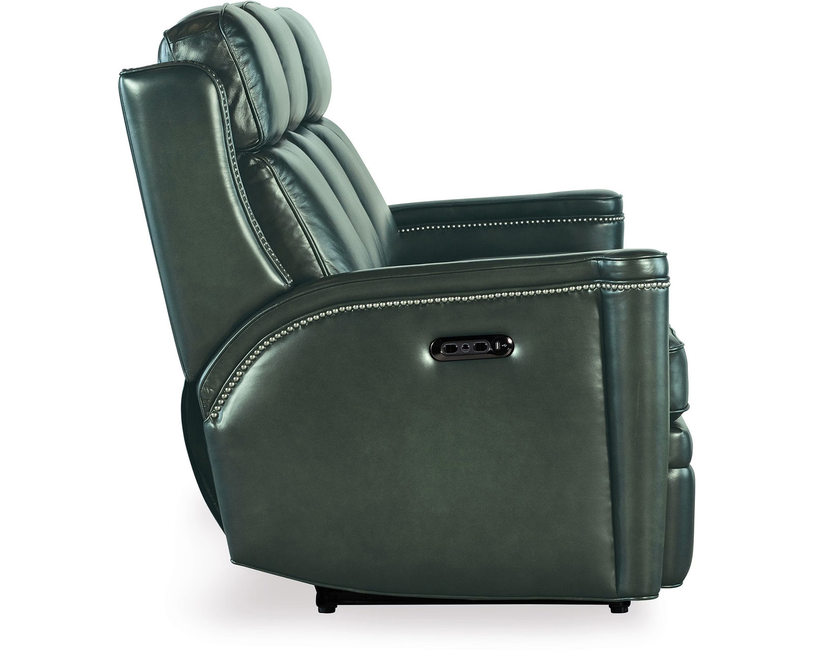 Hamilton Zero Gravity Power Headrest Power Reclining Sofa Green (In stock) - Hamilton Power Sofa with Power Headrest
