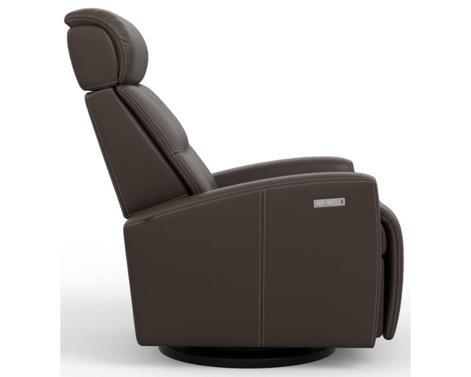 Milan Swivel Glider Power Headrest Power Recliner Brown (In stock - Fast Shipping) - Milan Swivel Glider Power Headrest Power Recliner Brown (In stock - Fast Shipping)