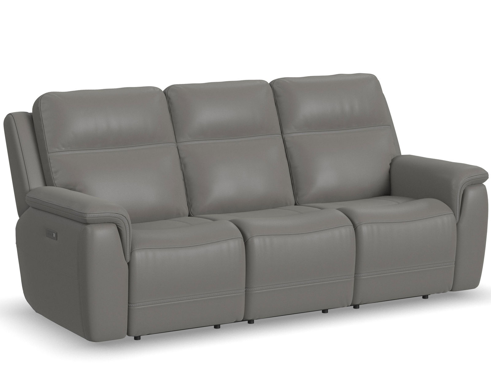 Sawyer Leather Power Reclining Sofa with Power Headrests and Lumbar (009-01) ZERO GRAVITY - In stock