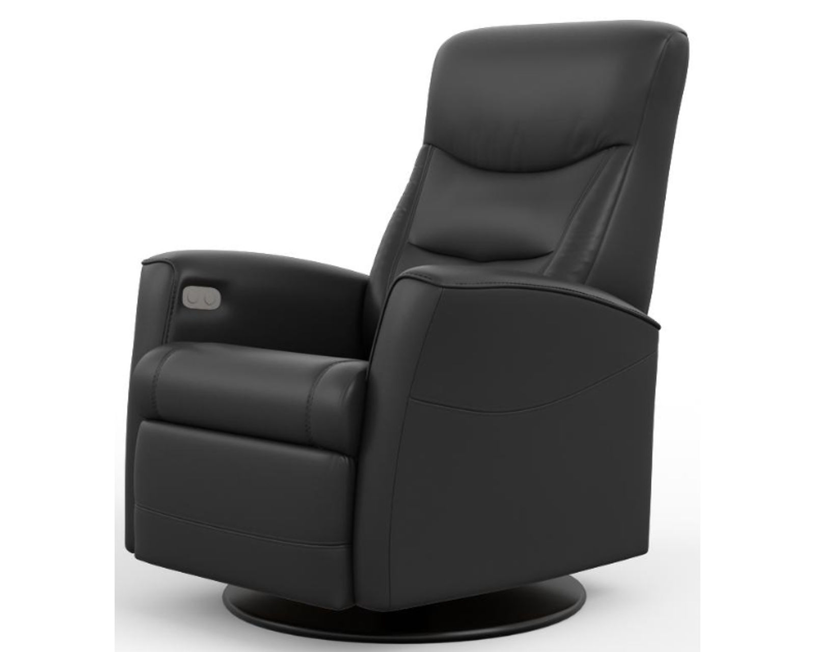Oslo Swivel Glider Recliner Black (In stock - Fast shipping) - Oslo Swivel Glider Recliner Black (In stock - Fast shipping)