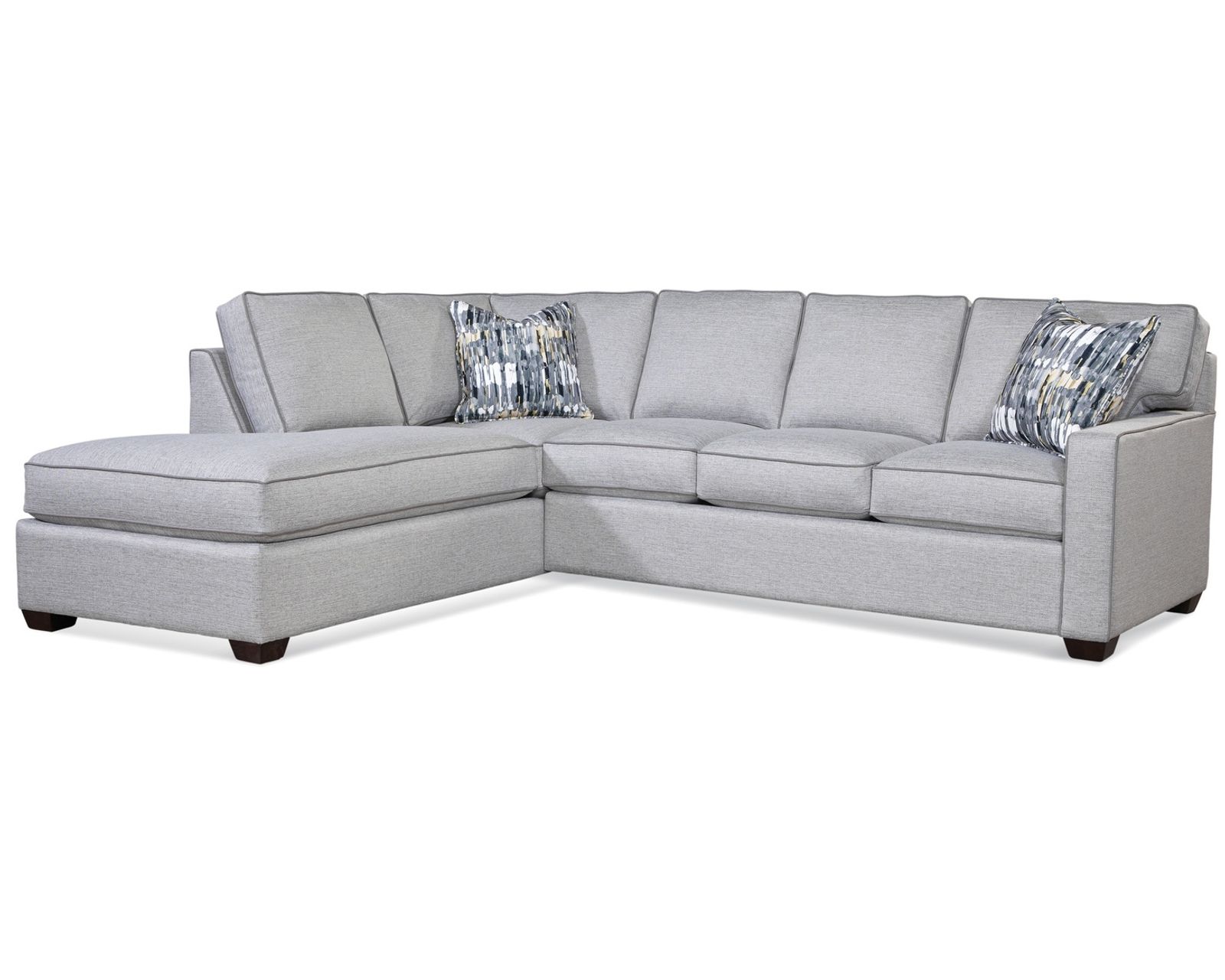 Gramercy Park Sectional (+69 fabrics) - Layout C: Two Piece Sectional. 94" x 115"