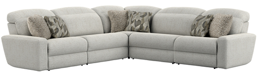 Layout H: Five Piece Sectional 126" x 126" (2 recliners)