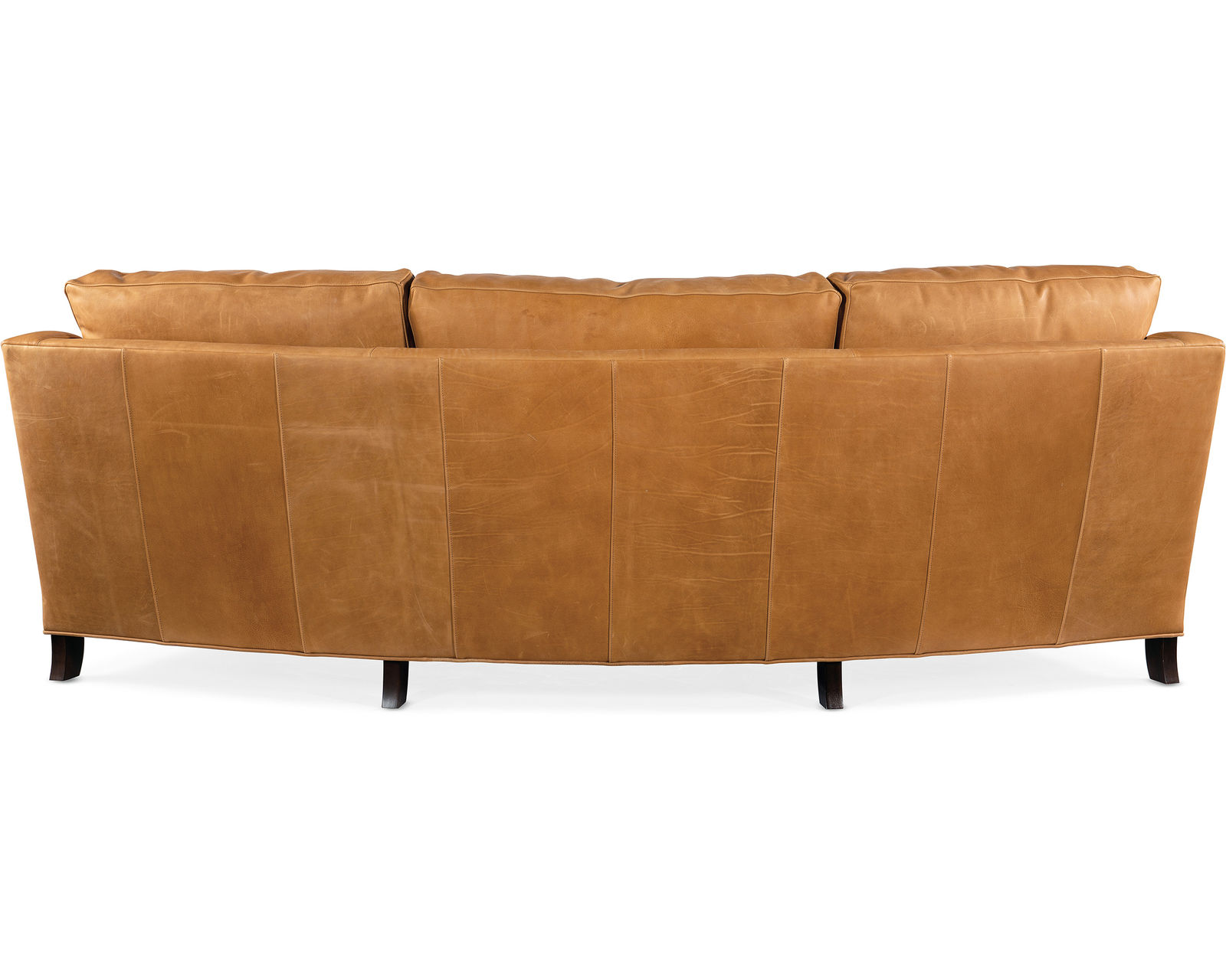 Bradington Young Melville 771 Conversation Sofa (12 leathers) 8-Way Hand Tie - Melville Stationary 103" Conversation Sofa (4" Deeper Seat) 8-Way Hand Tie