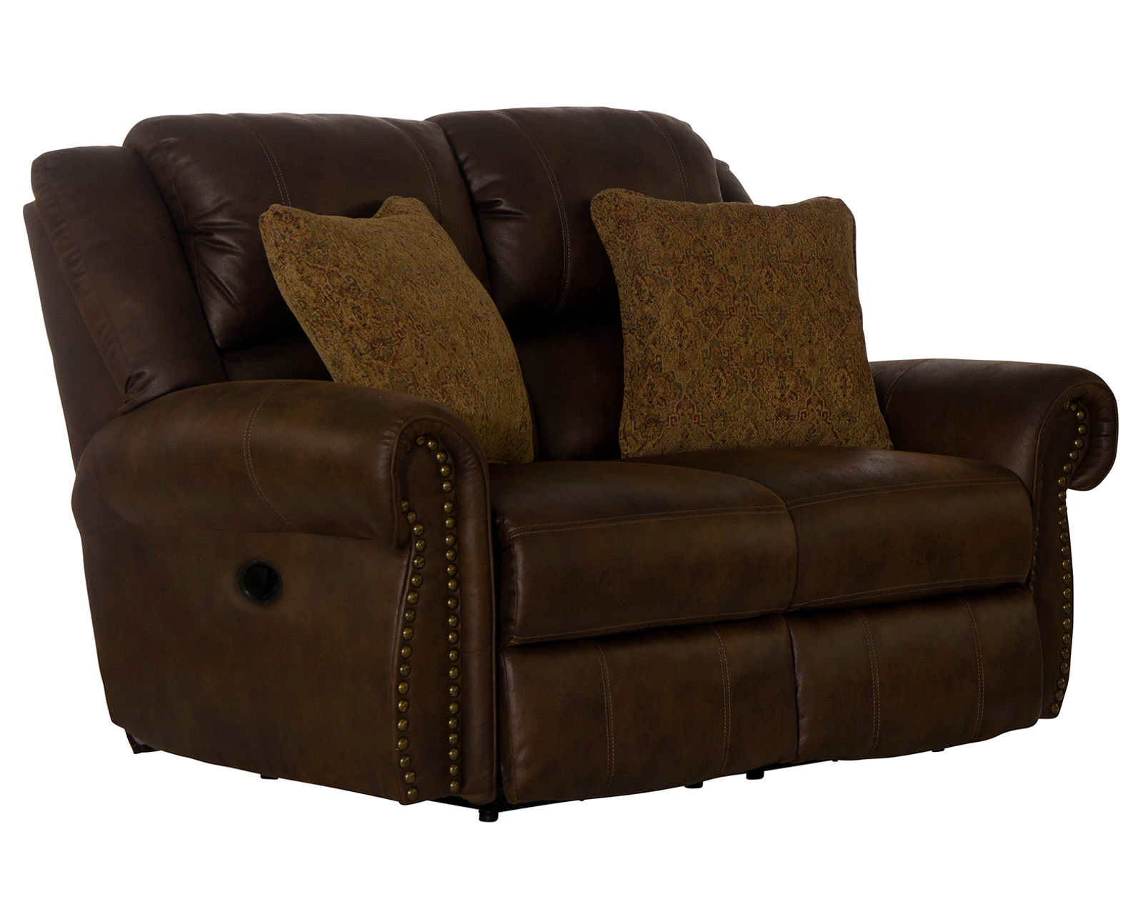 Pickett 90" Double Reclining Sofa (includes pillows) IN STOCK - Experience the Catnapper Difference.