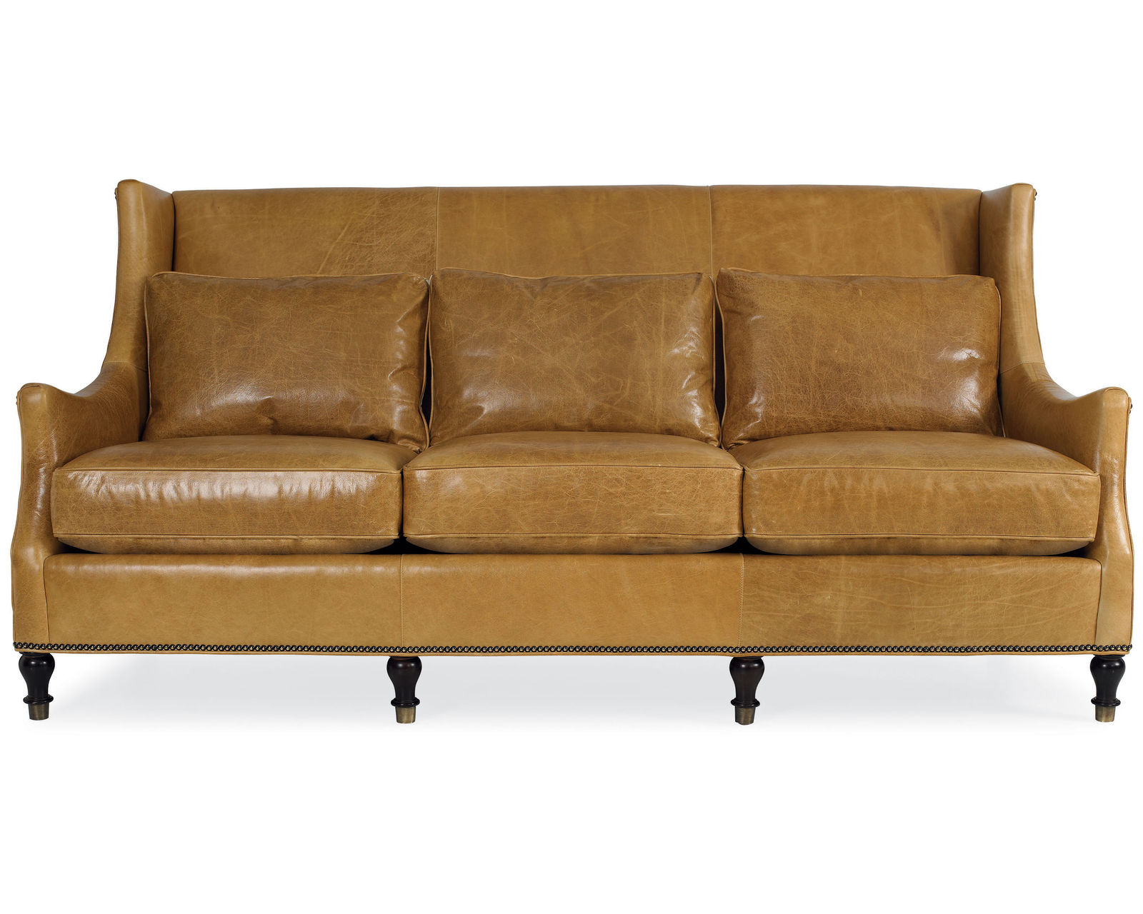 Gaston 81" Nail Head Sofa (+75 fabrics) - Also available in leather