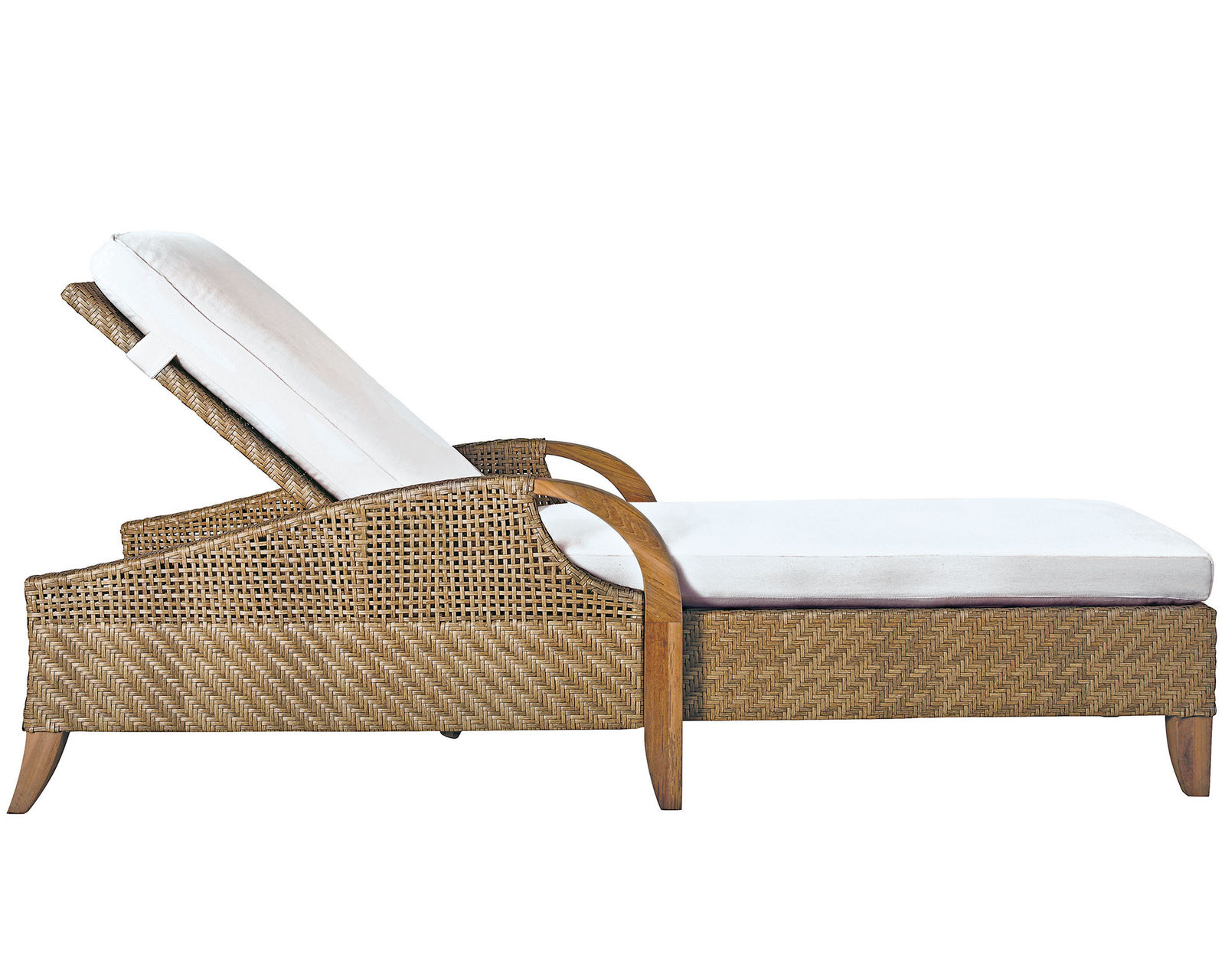 Edgewood Teak Outdoor Sofa Collection - Edgewood Chaise