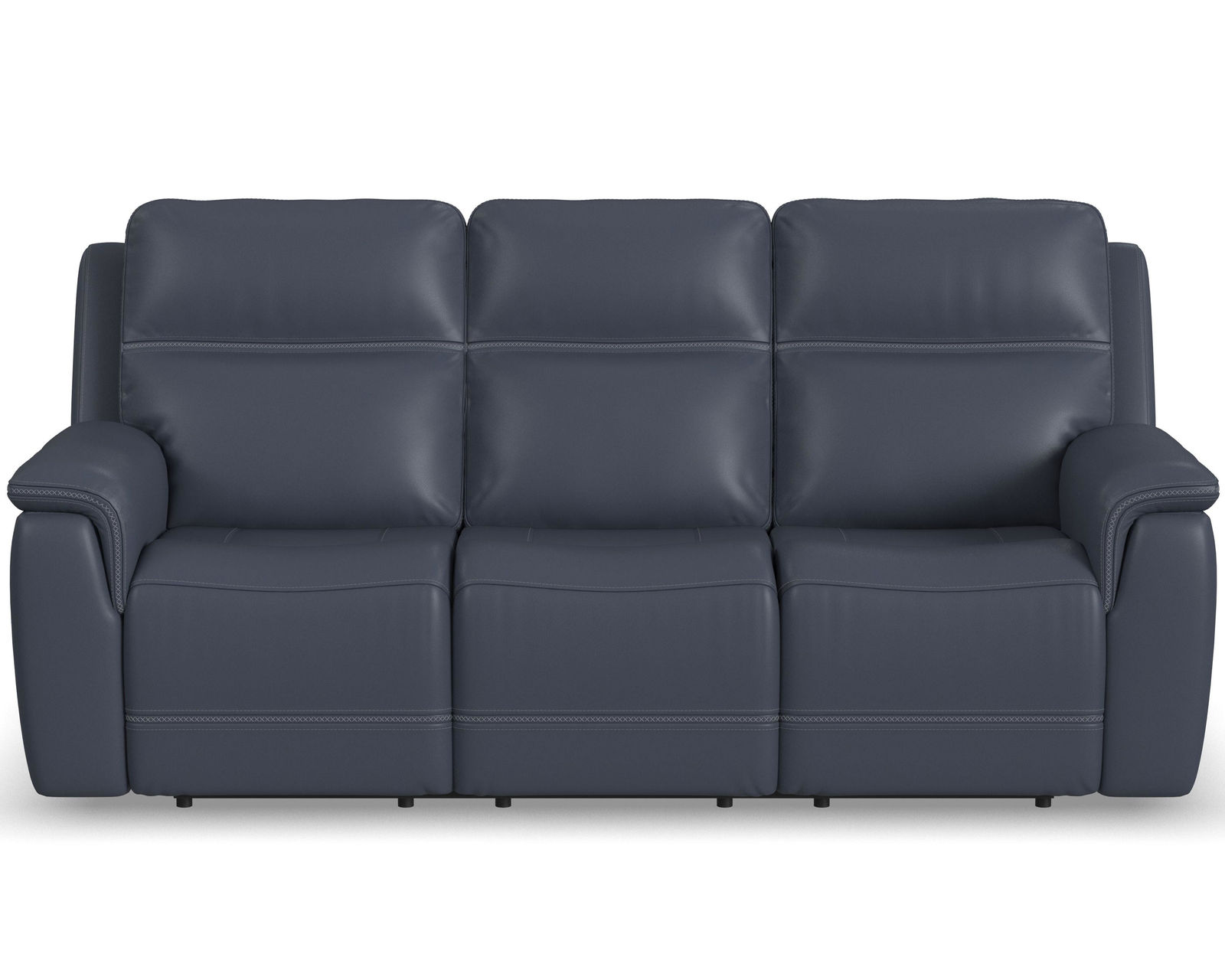Sawyer Leather Power Reclining Sofa with Power Headrests and Lumbar (009-01) ZERO GRAVITY - In stock