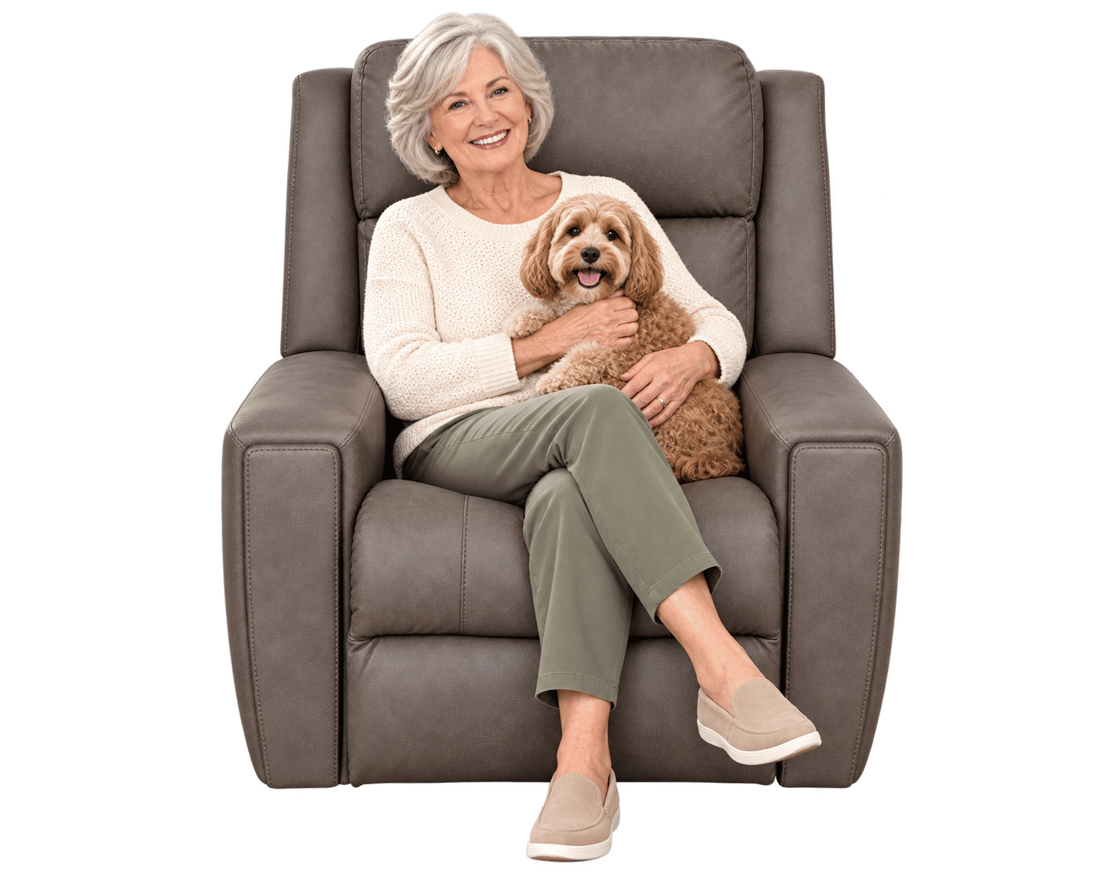 Arbor 449 Power Lift Recliner with Neori Air Massage & Side Storage - 350 Pounds (Lift. Recline. Massage. Recharge) - Supportive Seating for Independent Living.