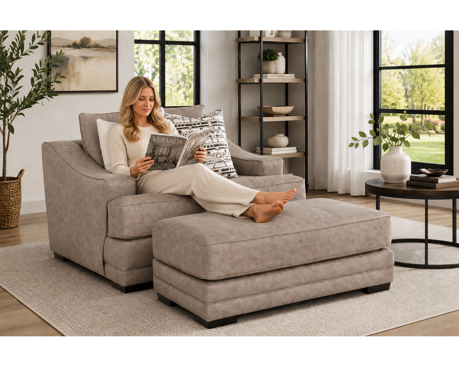 Granger 101" Extra-Wide Sofa (Bold Scale. Luxurious Comfort. Room to Truly Relax) - Everything You Need for a Beautifully Designed Room.