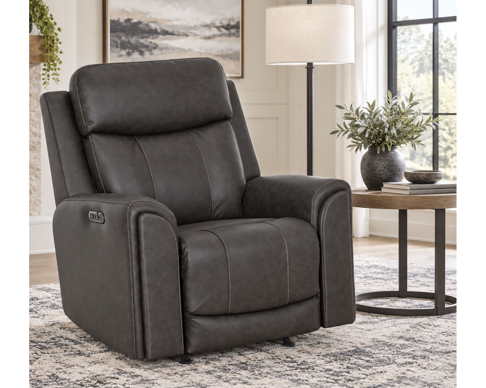 Argent 4730 Power Headrest Rocker Recliner with Neori Air Massage (Deep-Tissue Air Massage. Total Relaxation) 3 colors - Deep-Tissue Air Massage. Total Relaxation
