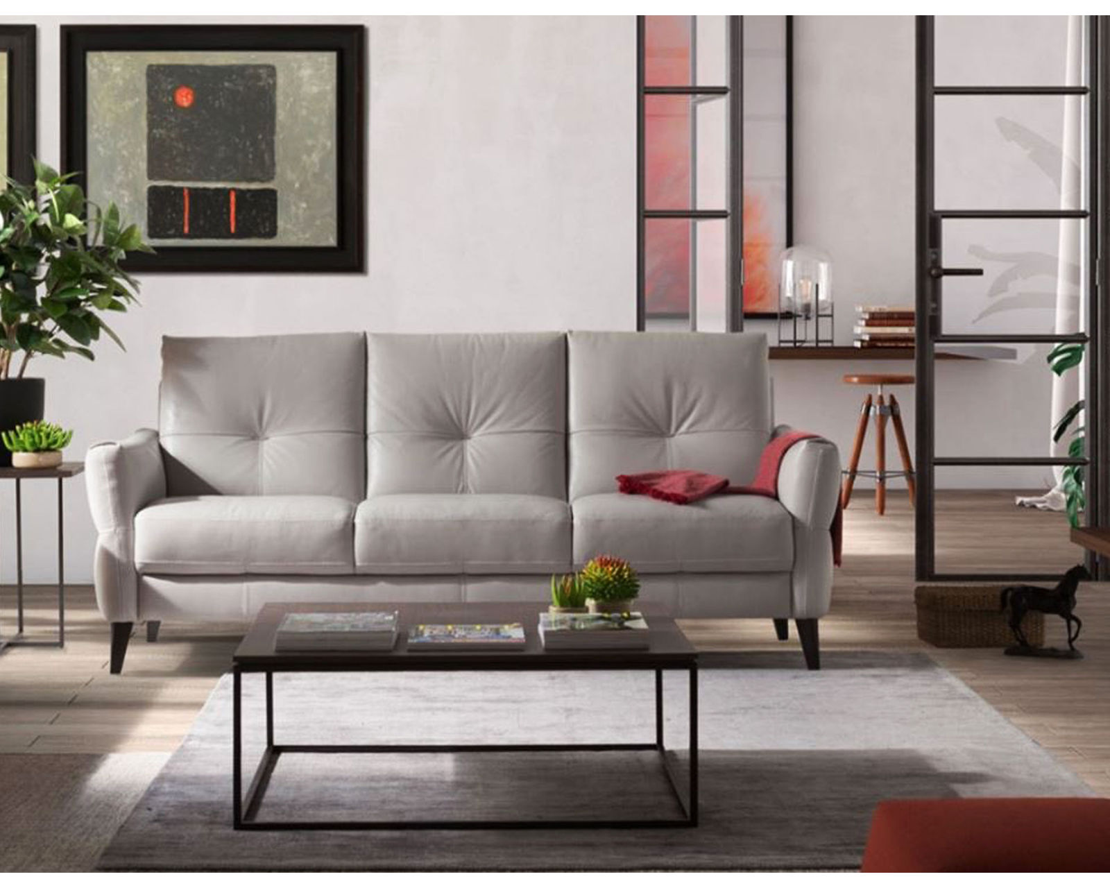 Leale C094 Sofa (83") +50 leathers