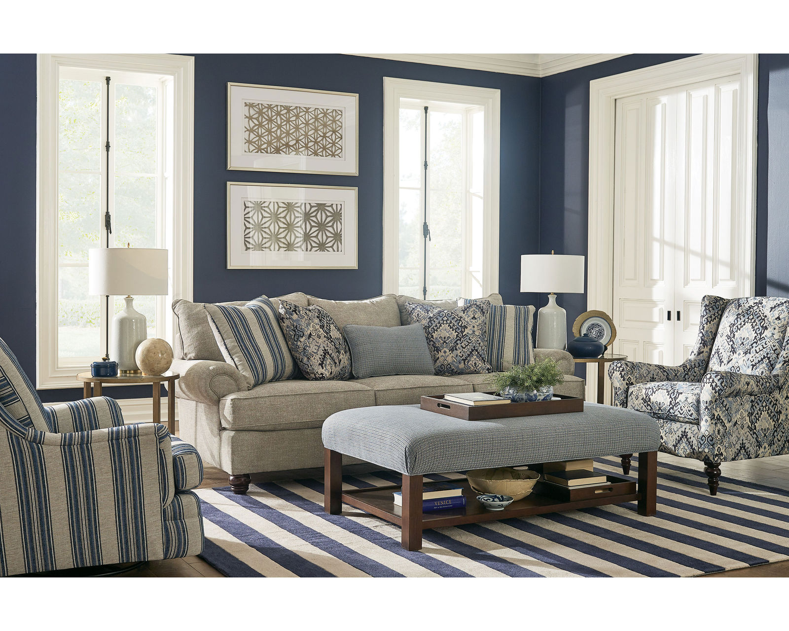 Arlington 88" or 100" Sofa (Performance fabrics) 7970 - Buy the sofa or enjoy the entire room