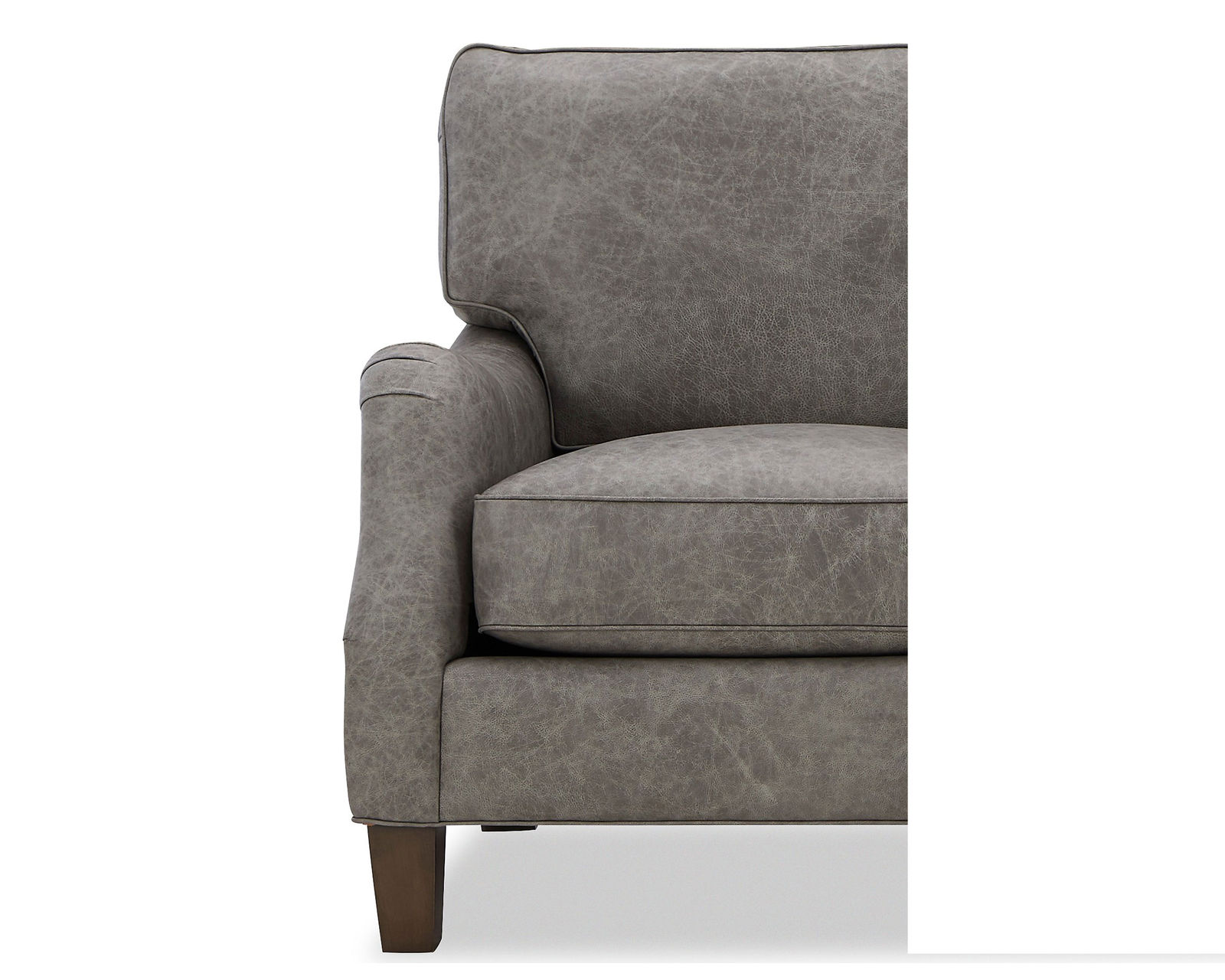 Seville 86" Top Grain Leather Sofa (Leather choices) L7131 - 2.0 density foam seat cushion (above industry standard-1.8)