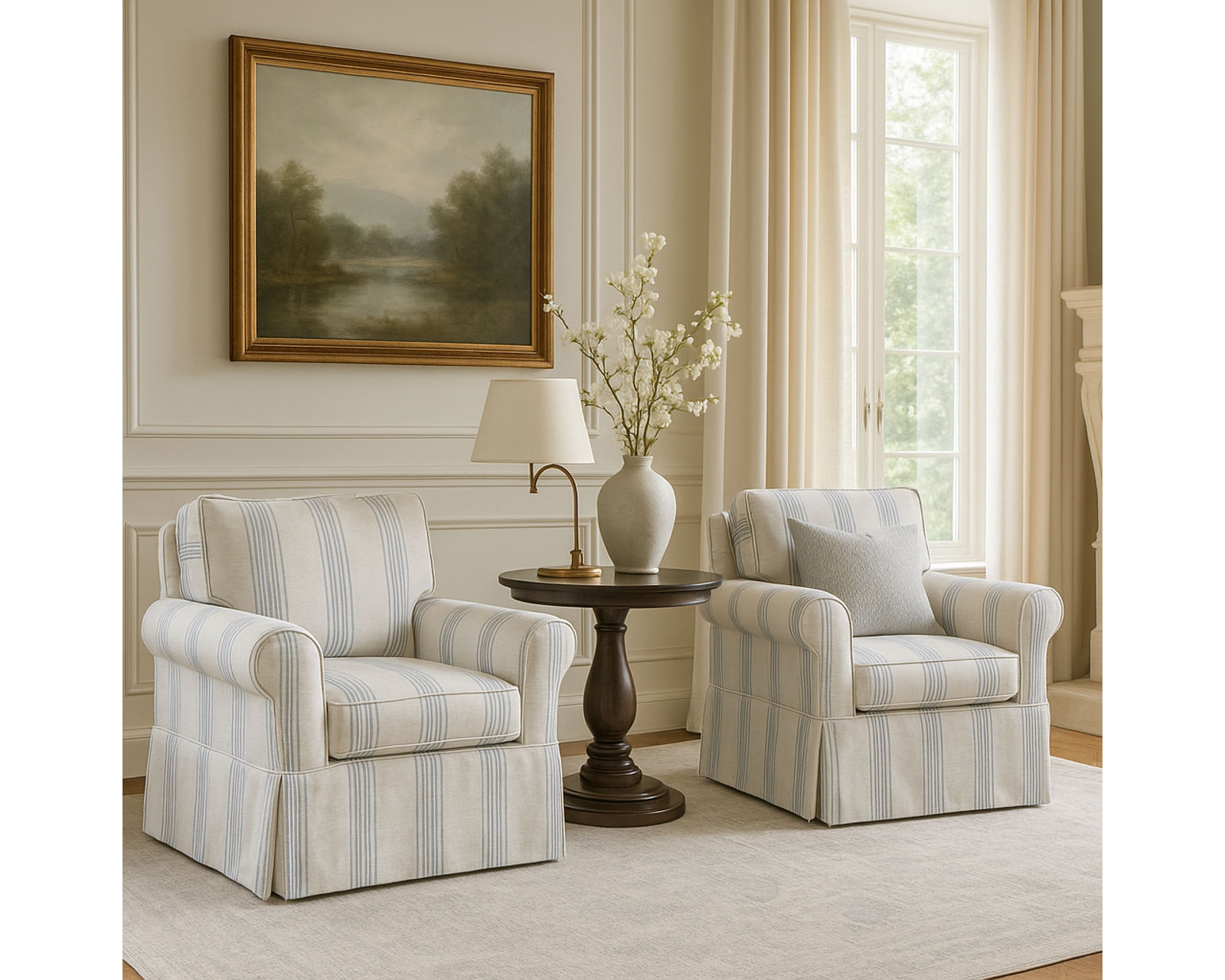 Bedford Slipcover Sofa - 79" - 86" - 98" (+69 fabrics) - Bedford Slipcover Chair