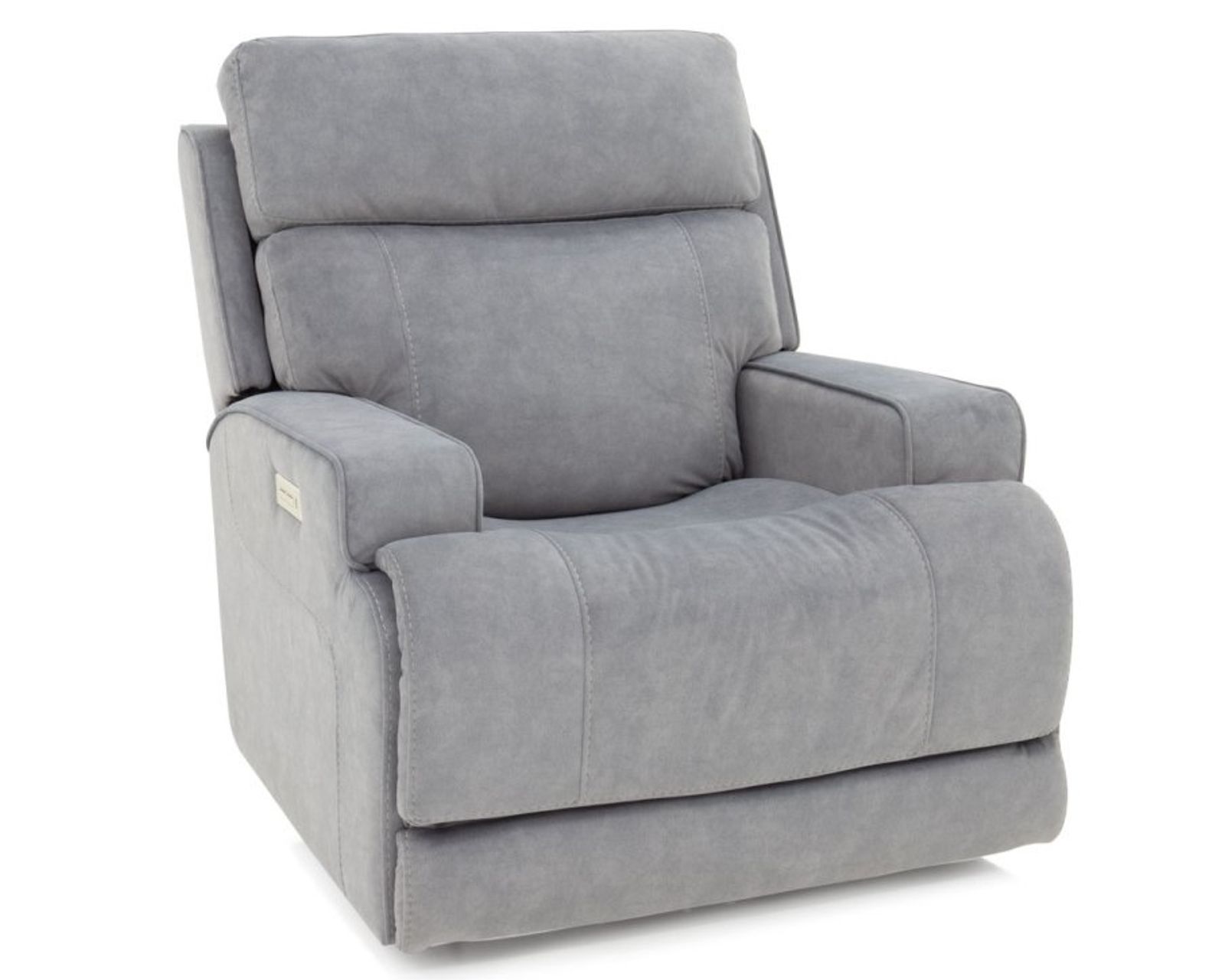 Ashbee 89" Zero Gravity Sofa w/Power Recline, Power Head Rests & 3" Footrest Extension (Dolphin) In stock