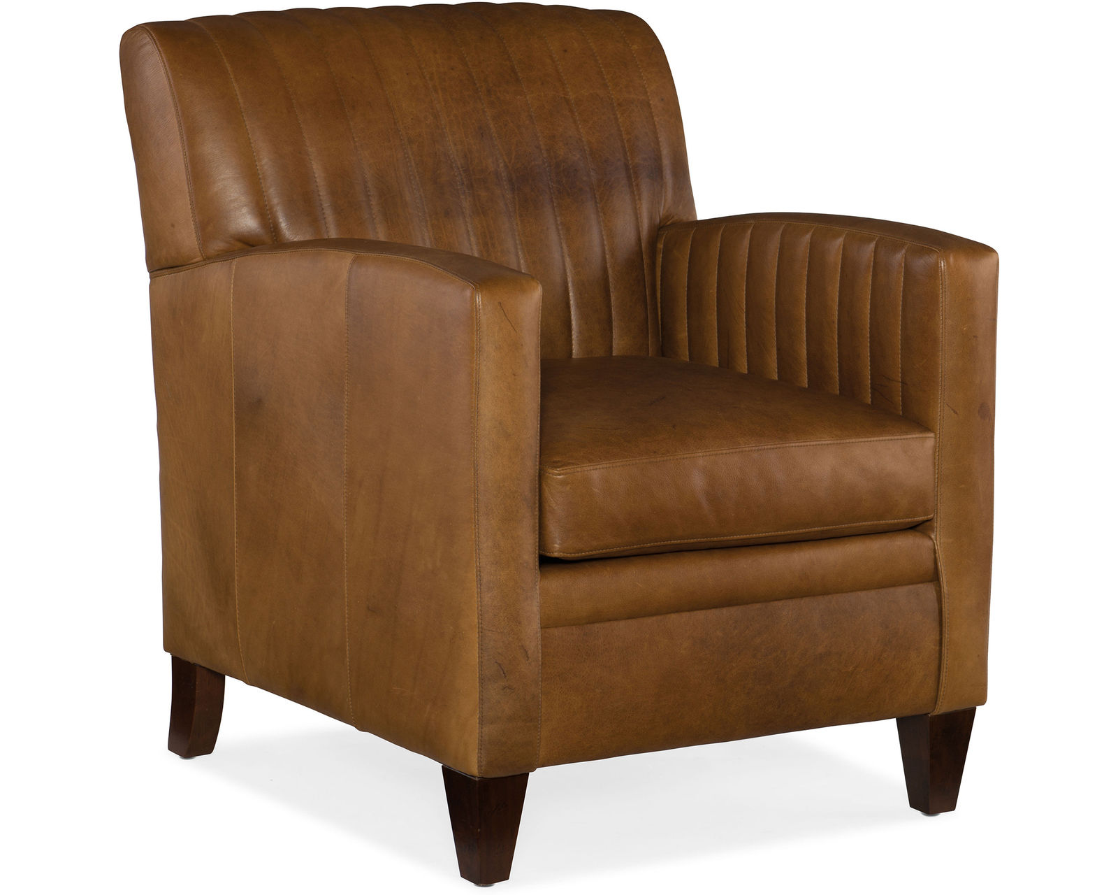Bradington Young Barnabus 486 Bench Seat Sofa (12 leathers) 8-Way Hand Tie - Barnabus Stationary Chair 8-Way Hand Tie