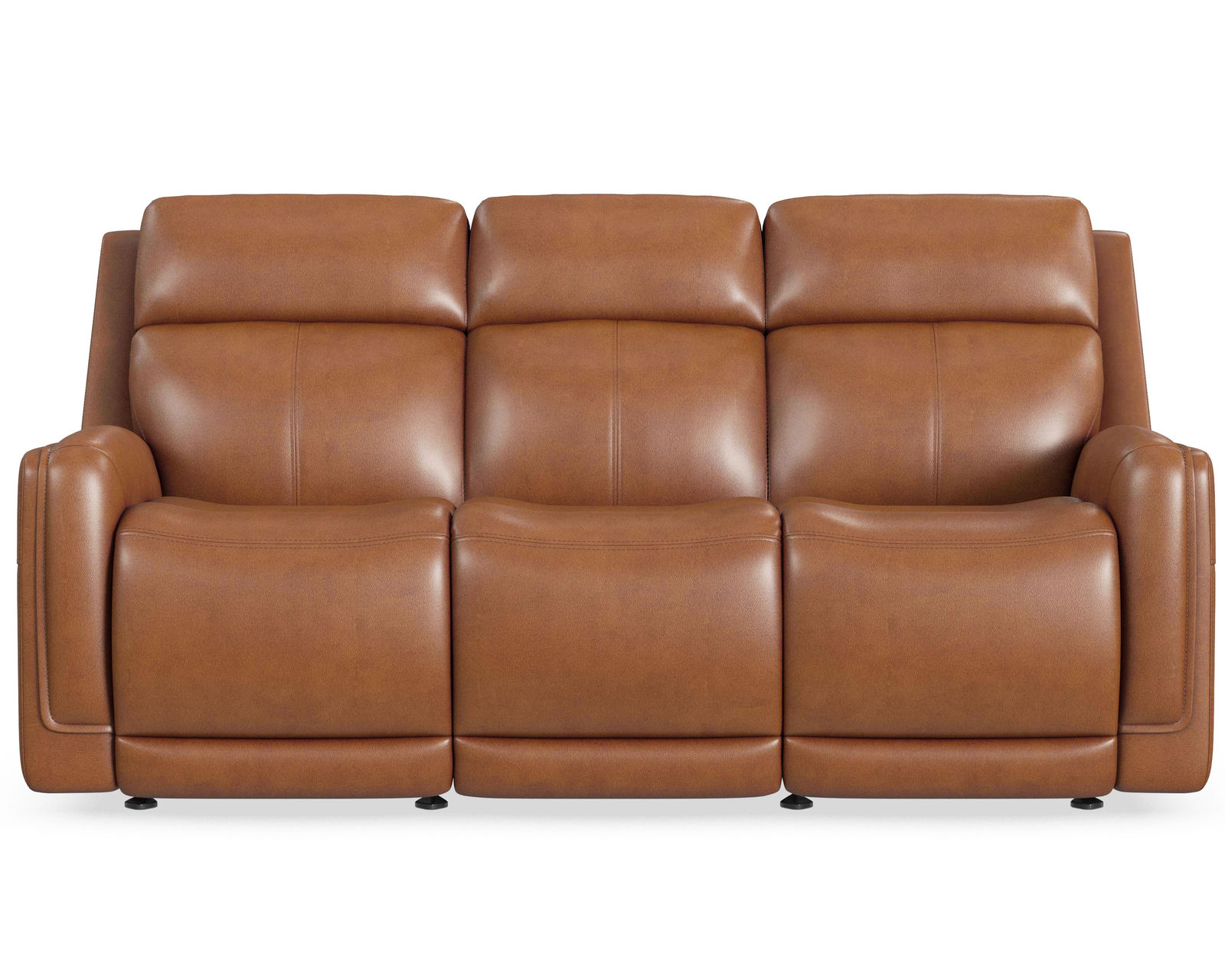 Alister 82" Leather Power Gliding Sofa with Power Headrests & Lumbar (+3 colors) in stock