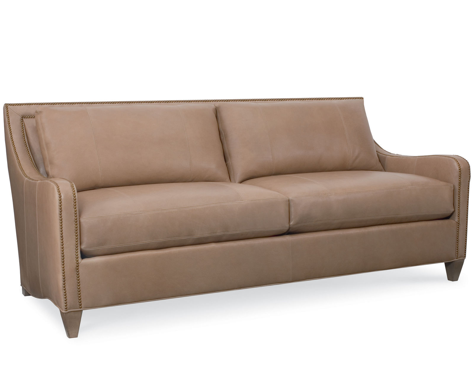 Ramsey 83" or 96" Leather Sofa (+45 leathers) - Ramsey 83" or 96" Leather Sofa