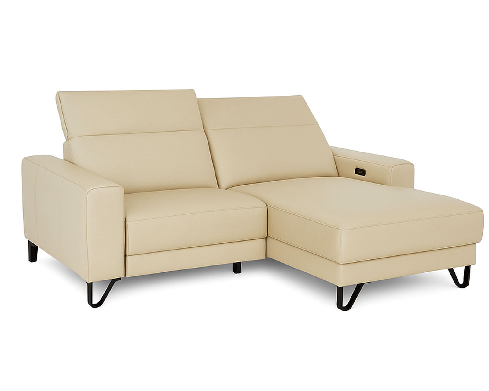 Tabor 44003 Power Headrest Power Reclining Chaise Sectional (+100 leathers)