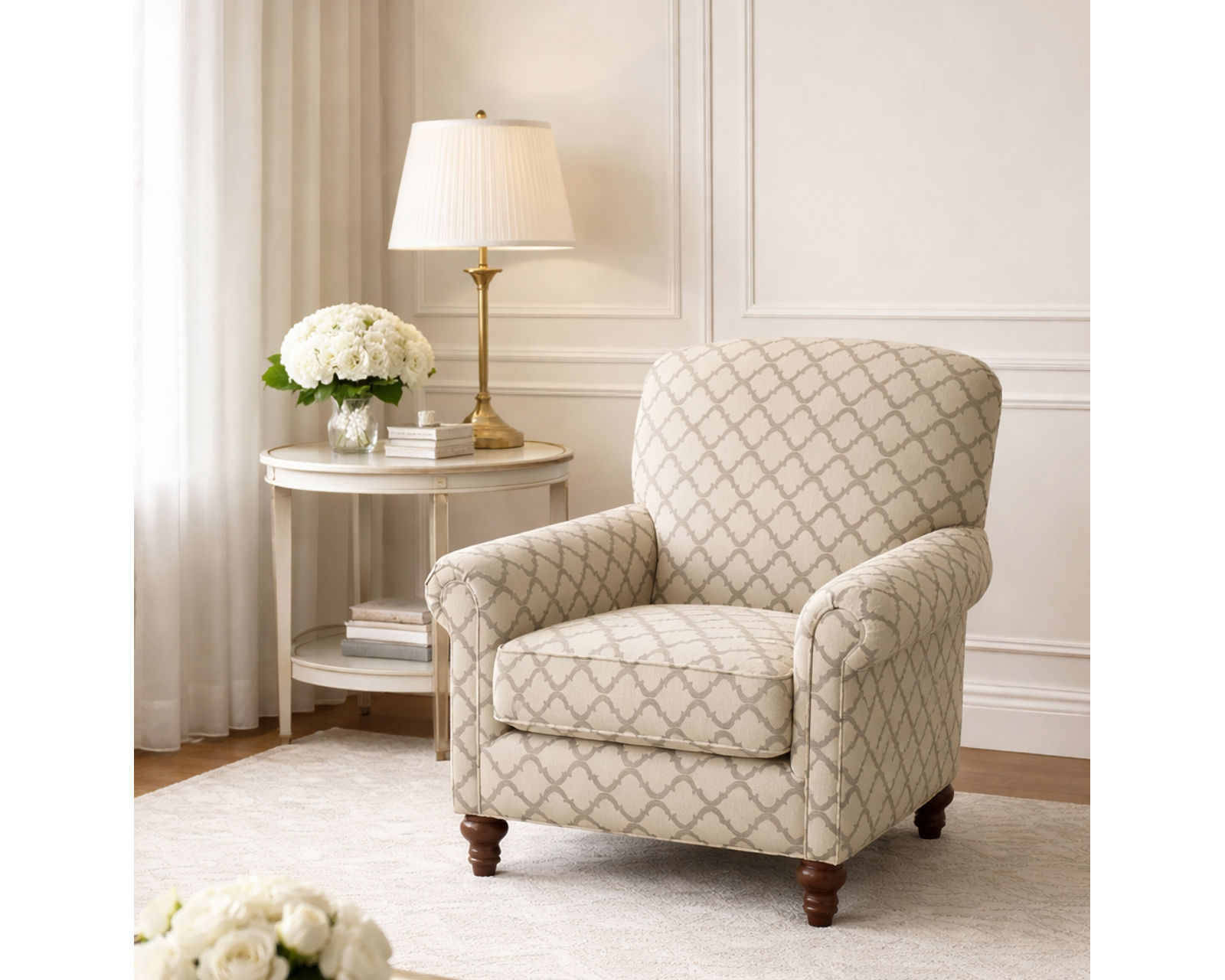 Eliza 79" Sofa  (+101 Standard and Performance Fabrics) - Eliza 634 Chair