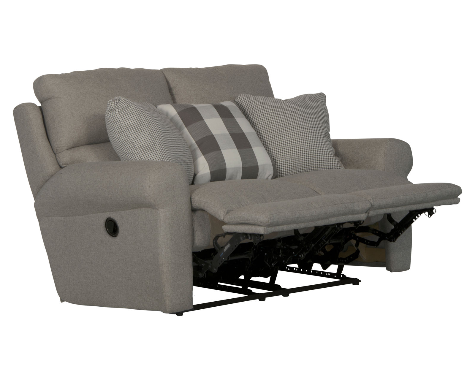 Westport Dual Reclining Lay Flat Sofa (85") 2 colors - In stock - Choice of two colors (shown in metal color)