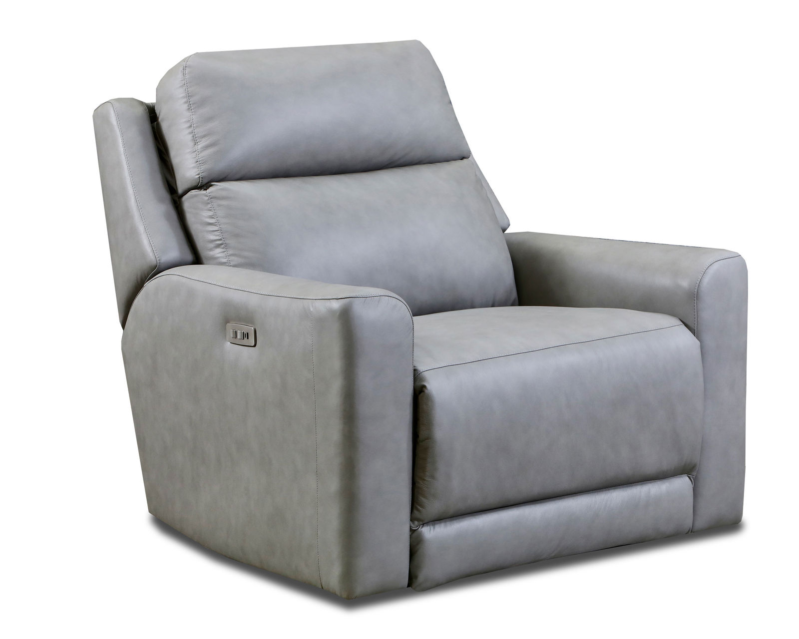 Social Club 236 Zero Gravity Power Reclining Sectional (+140 colors) - Social Club Power Recliner with Power Headrest in Leather