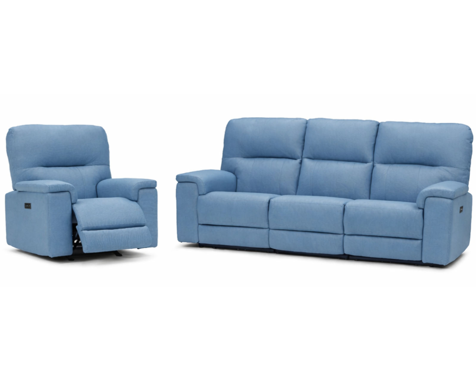 Maria Dual Power Reclining Sofa — Available in Standard & Wide Cushions, 140+ Leather Options, and 82", 85", or 114" Widths - Built Stronger. Feels Better. Lasts Longer.