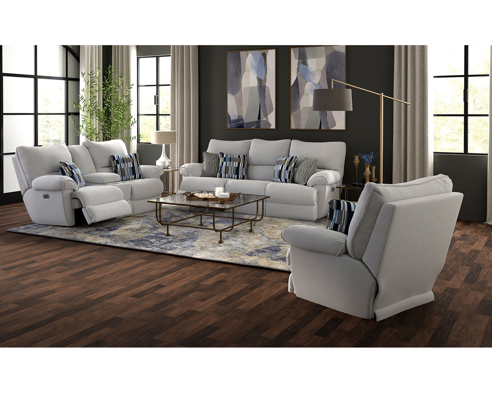 Lenny 90" Power Lay Flat Reclining Sofa (2 colors) - Exceptional Comfort Starts Here.