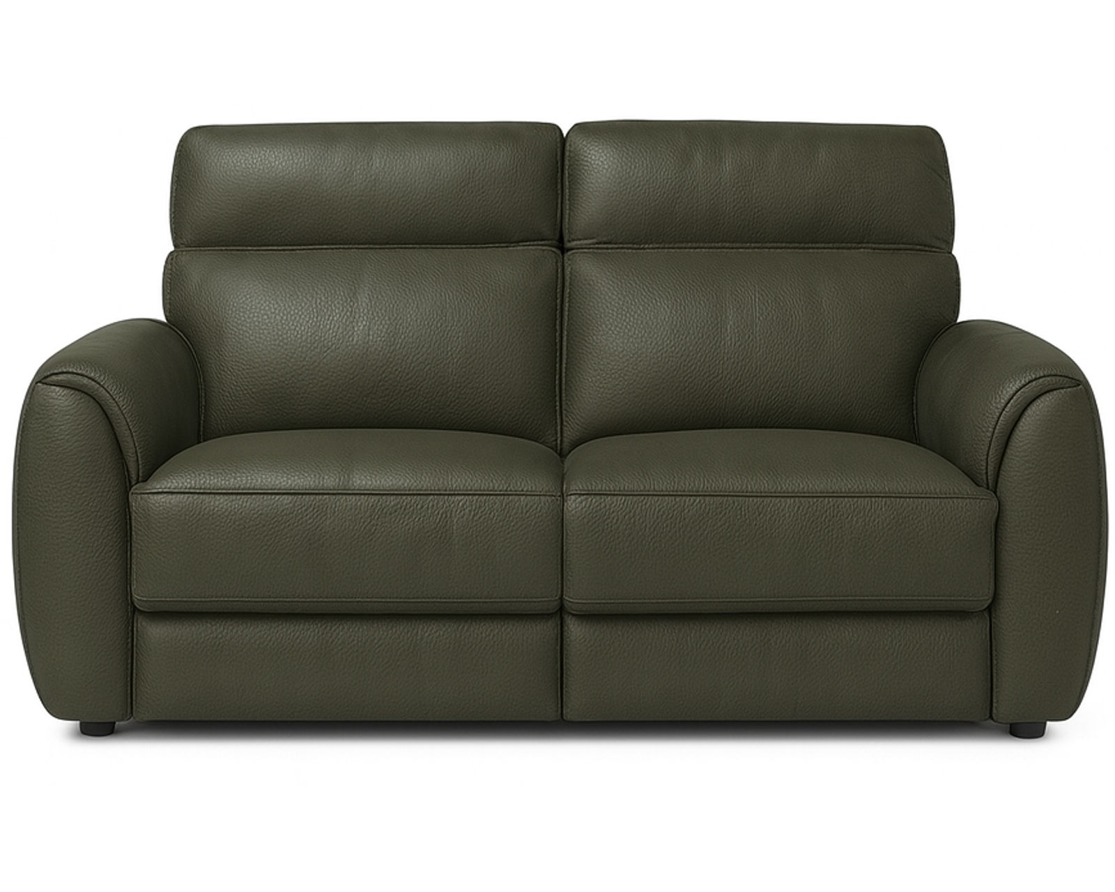 Nuvia C328 Triple Power Reclining Sofa (104") +55 leathers - Layout B: Nuvia 83"" Reclining Sofa