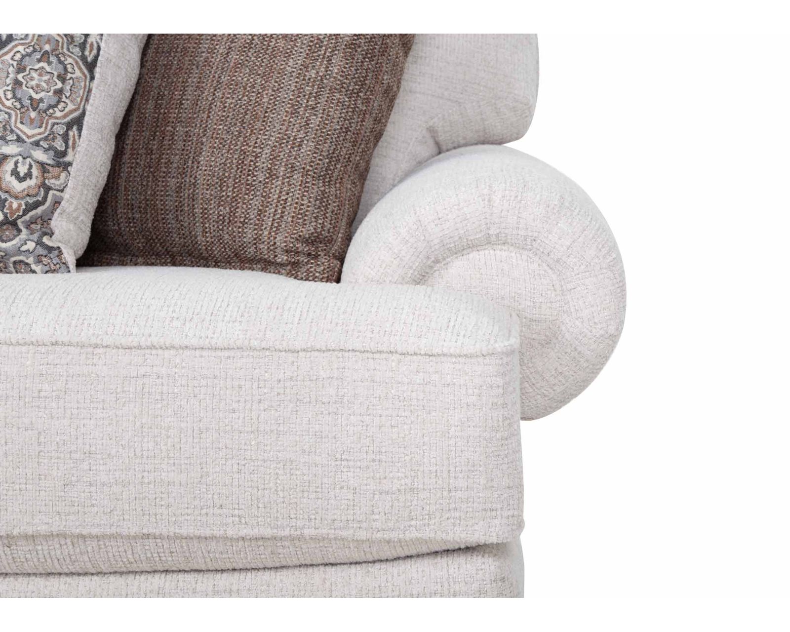 Redcliffe 101" Wide Sofa (Timeless Comfort with a Fresh, Designer-Curated Look) - Includes All Decorative Accent Pillows