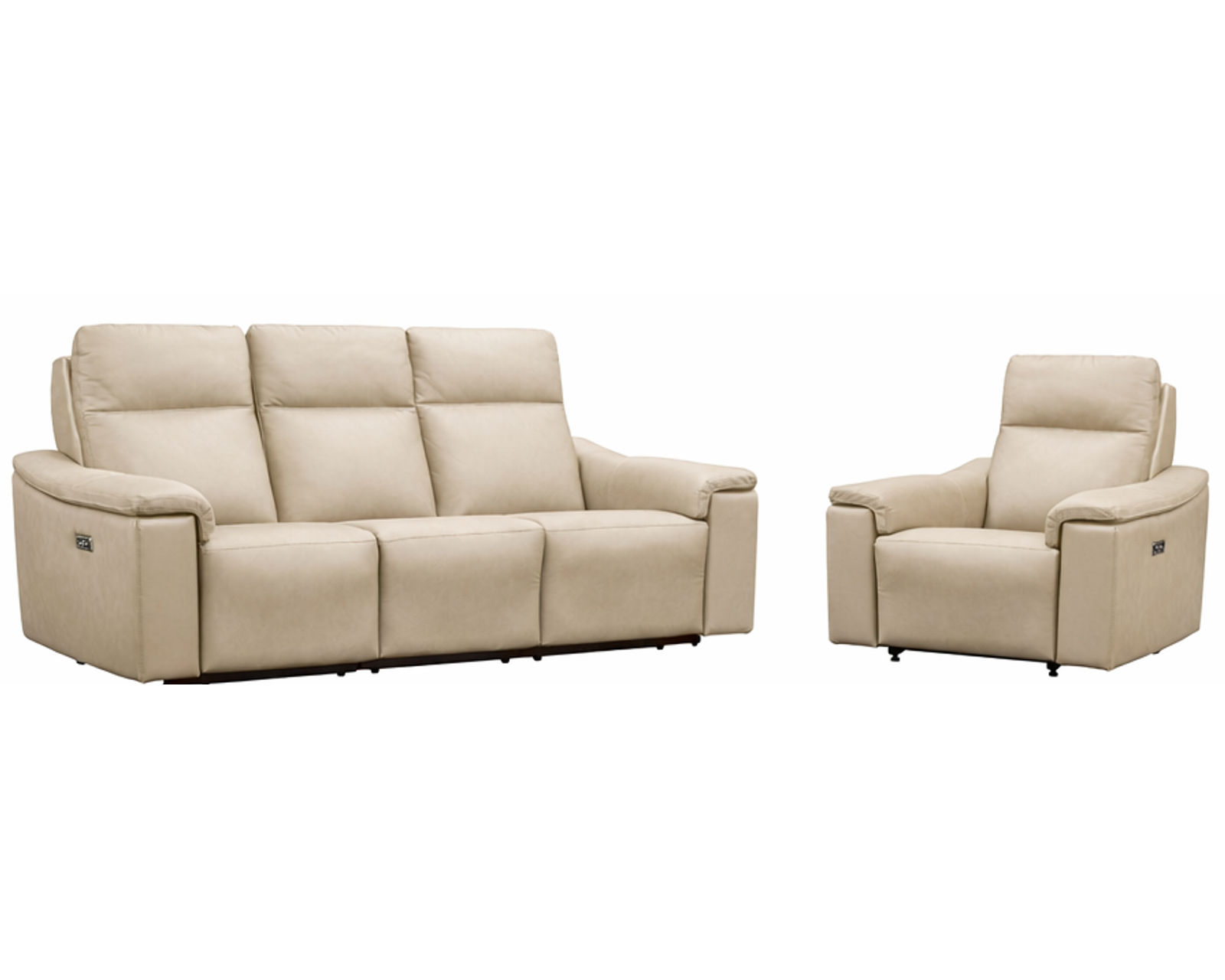 Kayce Reclining Sofa — Available in Standard & Wide Cushions, 140+ Leather Options, and 83", 86", or 115" Widths - Where Precision Craftsmanship Meets Everyday Living
