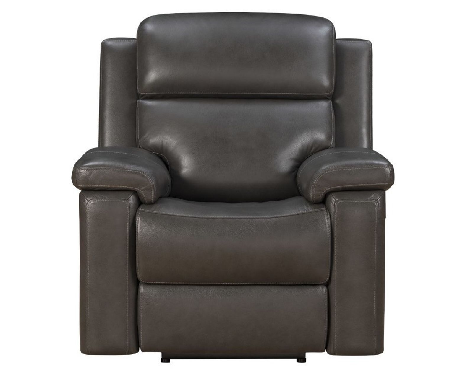 Leon 87" Power Reclining Sofa w/Power Head Rests, Power Lumbar, Heat & Massage (Dropdown Table w/Smart Tabletop Control) In stock