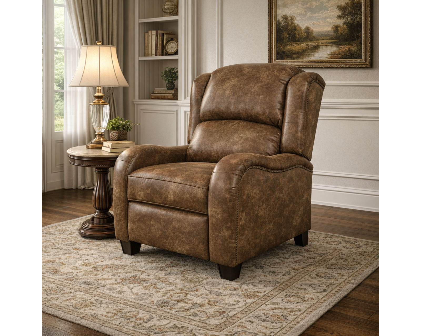 Leonard Leather Recliner (29 Top-Grain Leather Choices) - 29 Top-Grain Leather Choices