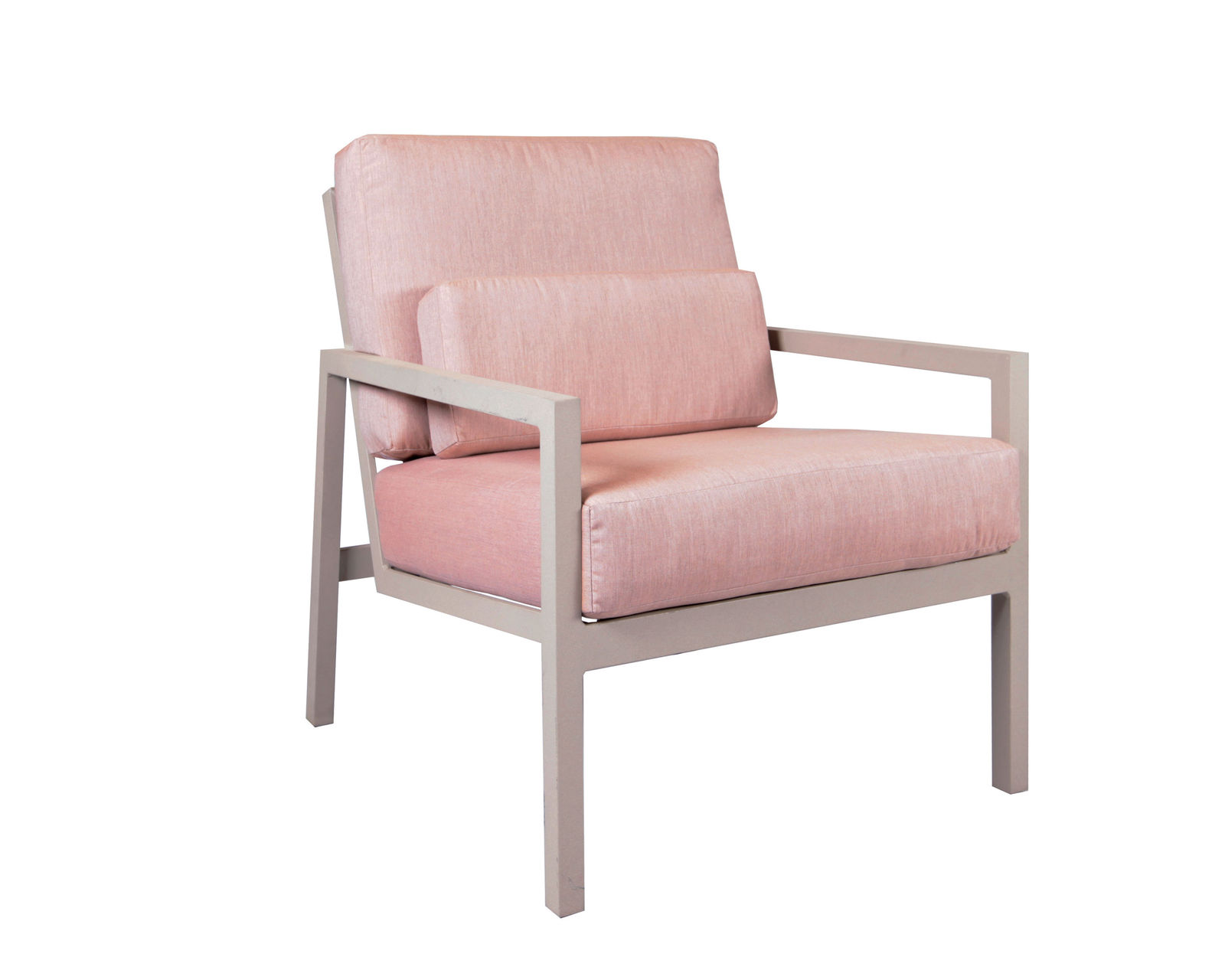 Cypress Cushion Lounge Chair (110 fabrics - 8 metal finishes)