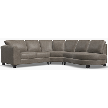 Layout L: Three Piece Sectional 101" x 100"