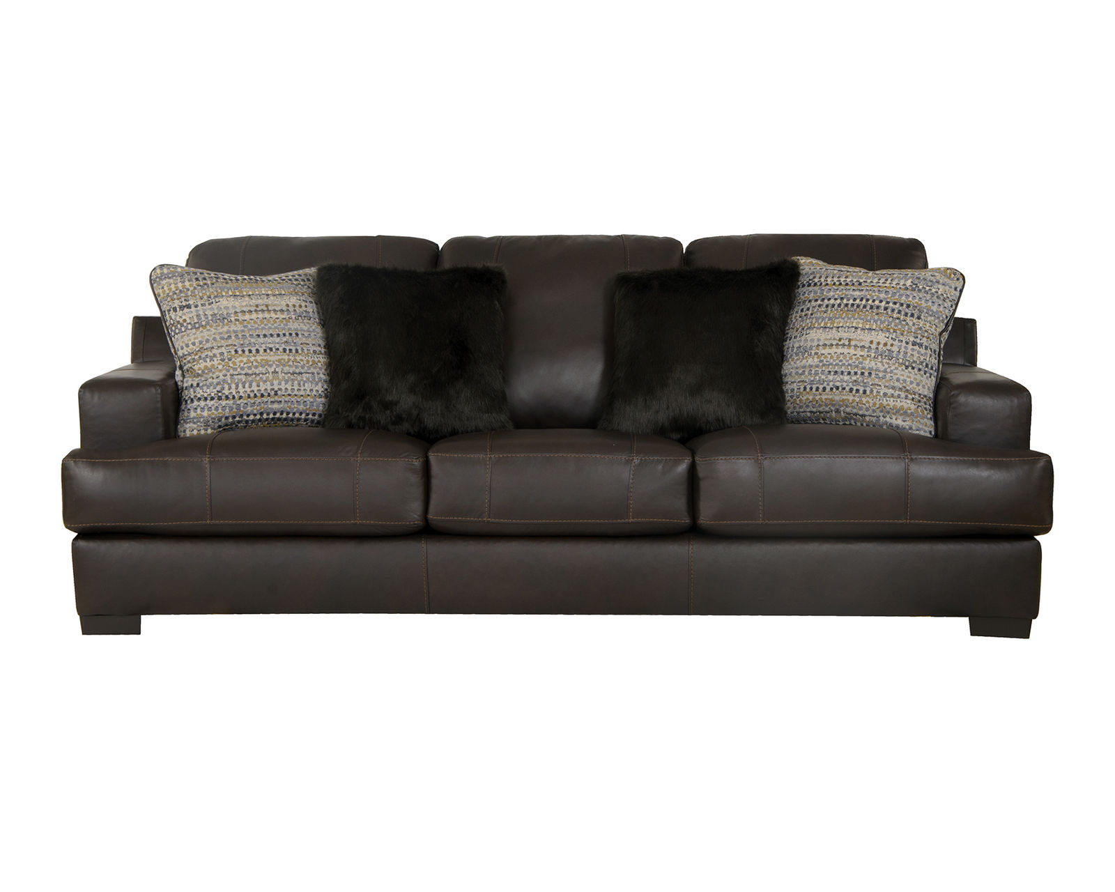 Marco 92" Top Grain Leather Sofa 2 colors (Includes pillows) In stock