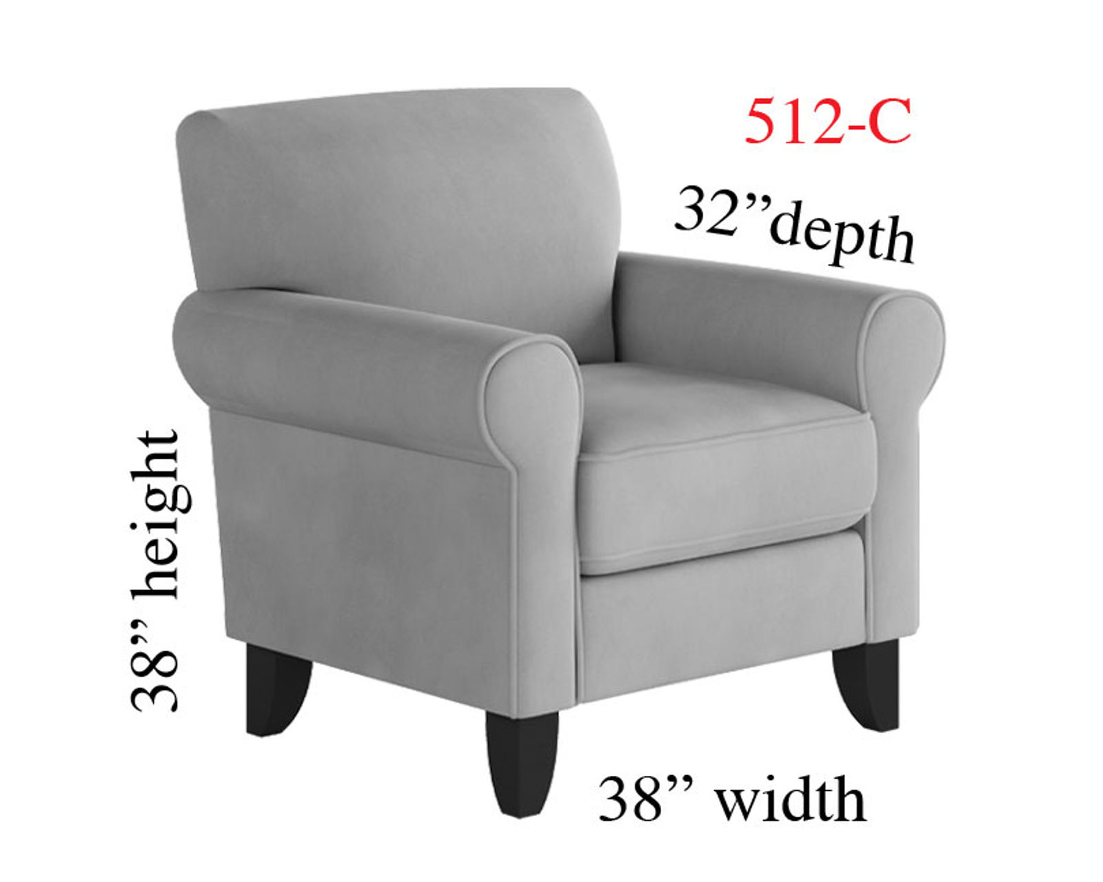 Truth or Dare Salt Accent Chairs (eight styles available) Performance fabric - Truth or Dare Salt Accent Chair - 512-C (Performance fabric)