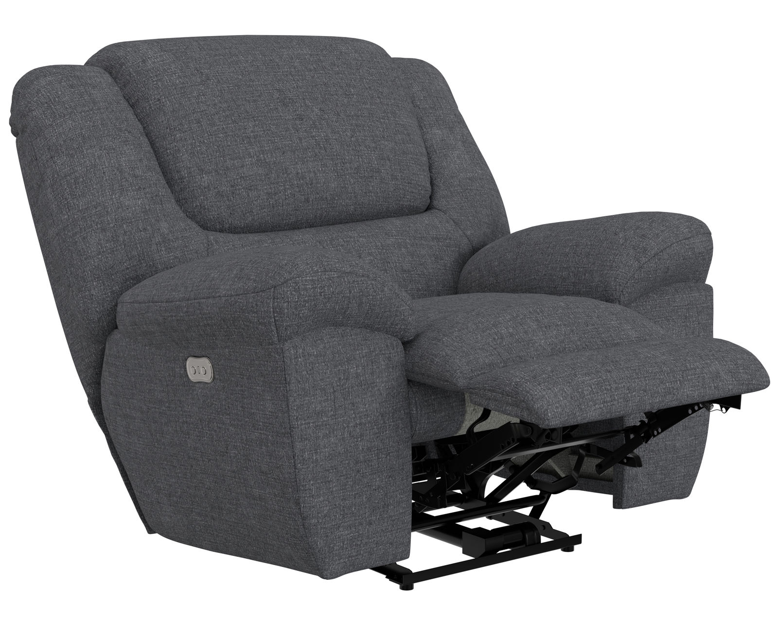 Trifecta 165 Triple Reclining Sofa with Drop Down Table (+2 colors) 90" - Trifecta Swivel Recliner