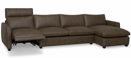 Layout P: Three Piece Reclining Sectional 137" x 64"